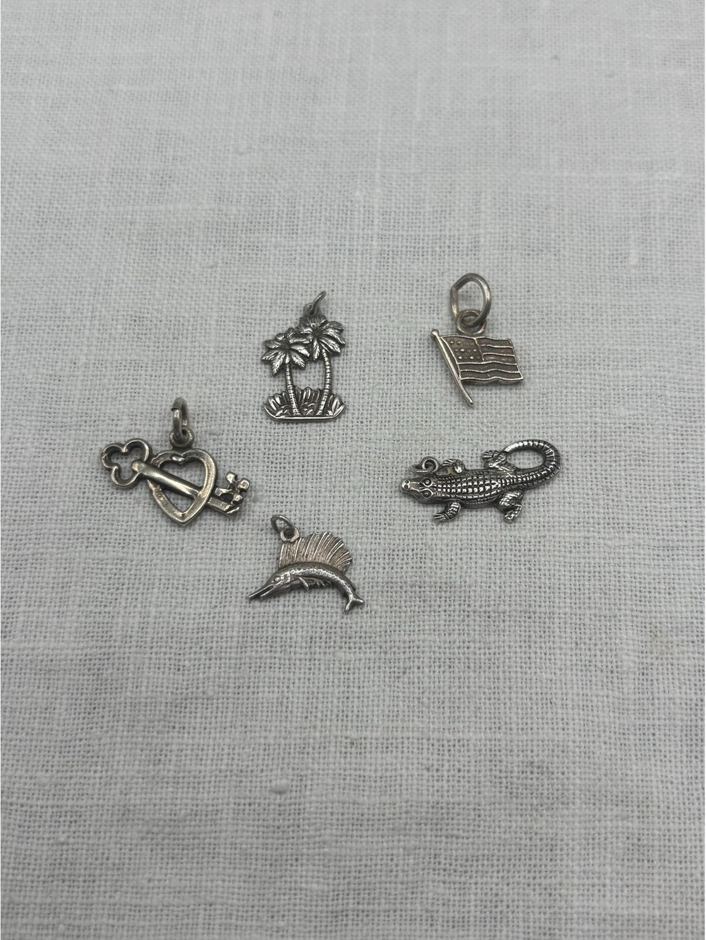 Vintage Sterling Silver Charms